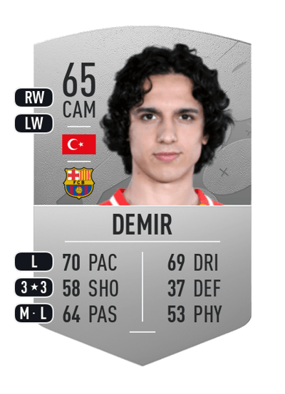 Emre Demir Common 65 OVR