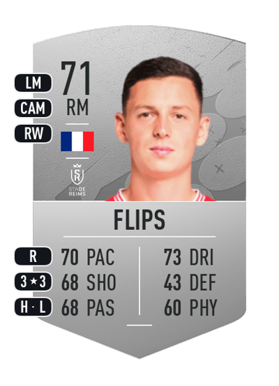 Alexis Flips Common 71 OVR