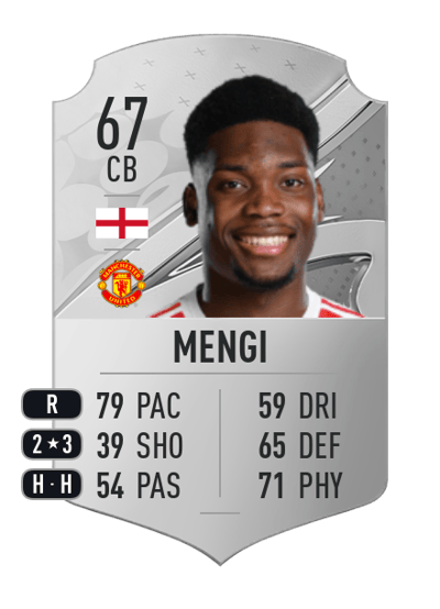 Teden Mengi Rare 67 OVR