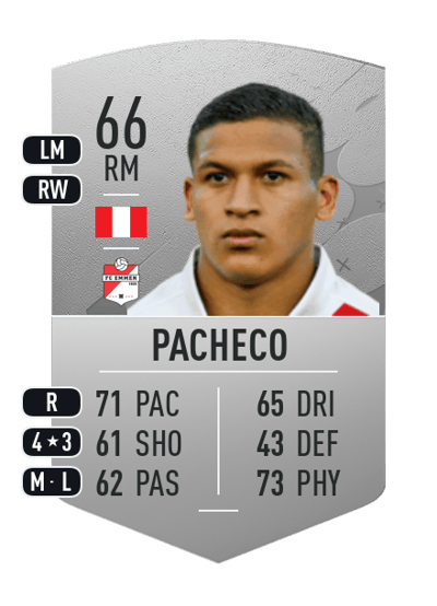 Fernando Pacheco Common 66 OVR