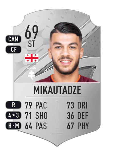 Georges Mikautadze Rare 69 OVR