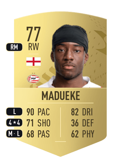 Noni Madueke Common 77 OVR