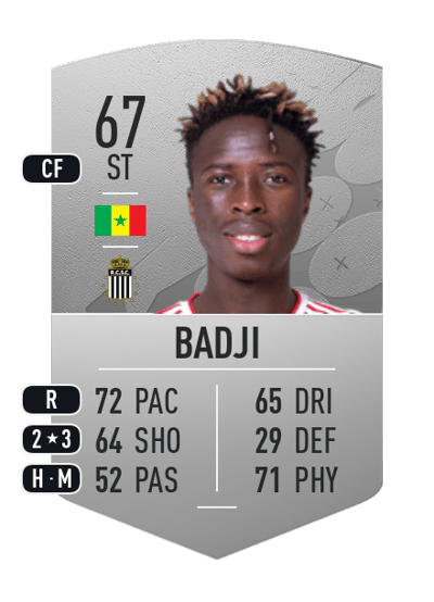 Youssouph Badji Common 67 OVR