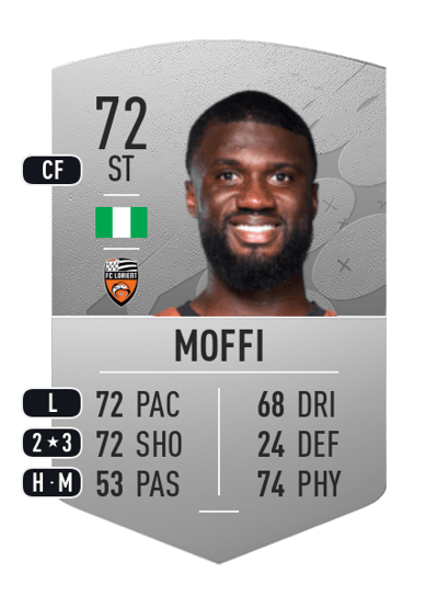 Terem Moffi Common 72 OVR