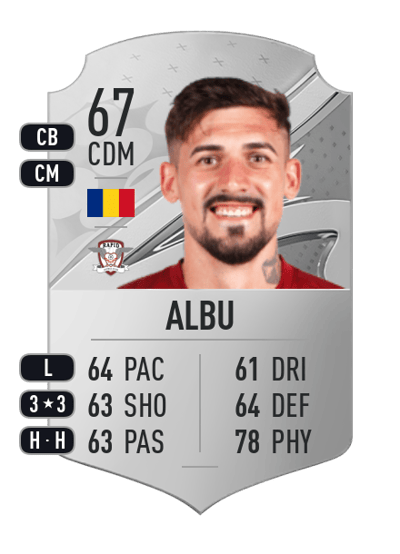 Alexandru Albu Rare 67 OVR