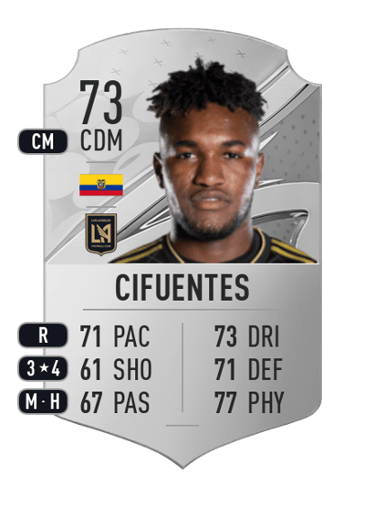 José Cifuentes Rare 73 OVR