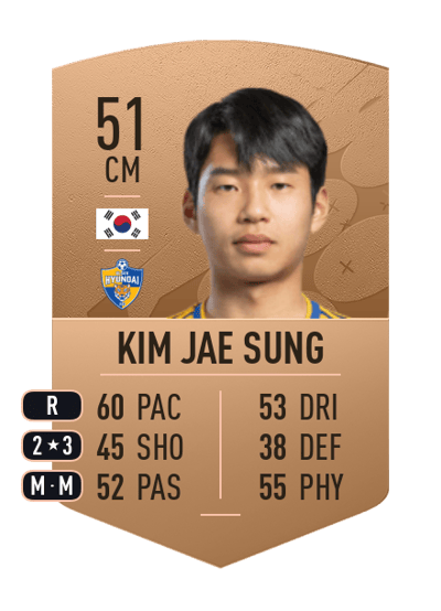 Kim Jae Sung Common 51 OVR