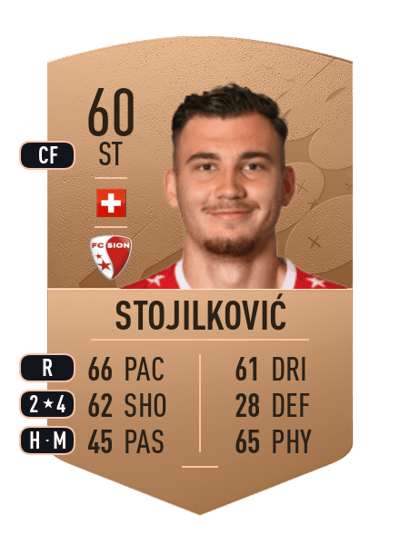 Filip Stojilković Common 60 OVR