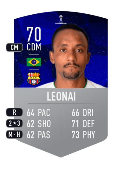 Leonai CONMEBOL SUDAMERICANA 70 OVR