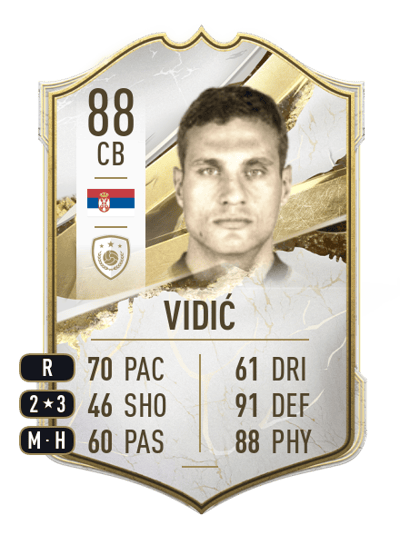 Nemanja Vidić Icon 88 OVR