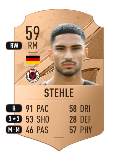 Simon Stehle Rare 59 OVR