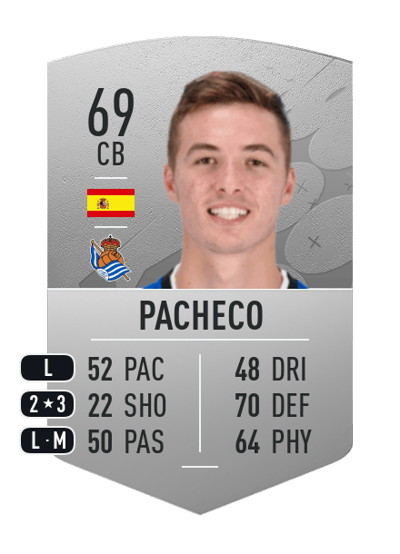 Pacheco Common 69 OVR