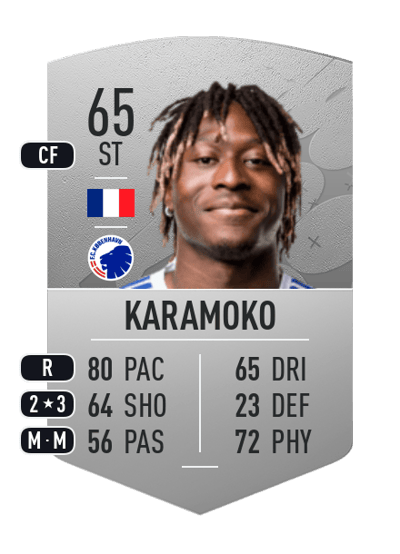 Mamoudou Karamoko Common 65 OVR
