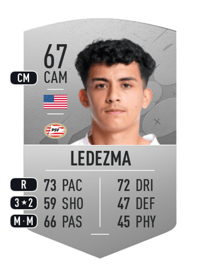 Richard Ledezma Common 67 OVR