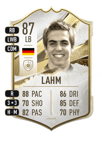 Philipp Lahm Icon 87 OVR