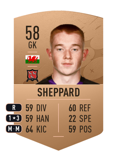 Nathan Sheppard Common 58 OVR