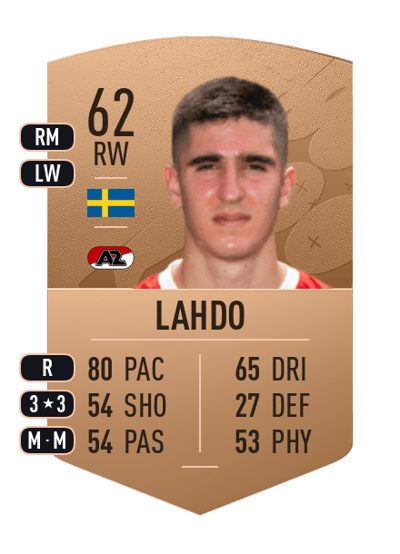 Mayckel Lahdo Common 62 OVR