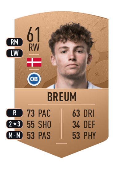 Jakob Breum Common 61 OVR