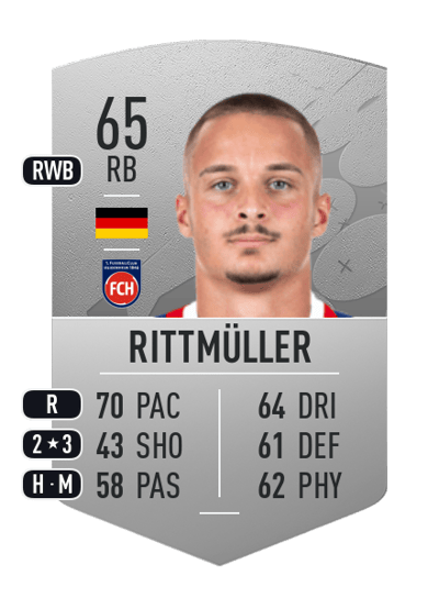 Marvin Rittmüller Common 65 OVR