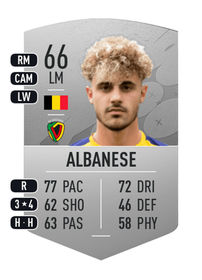 Alessandro Albanese Common 66 OVR