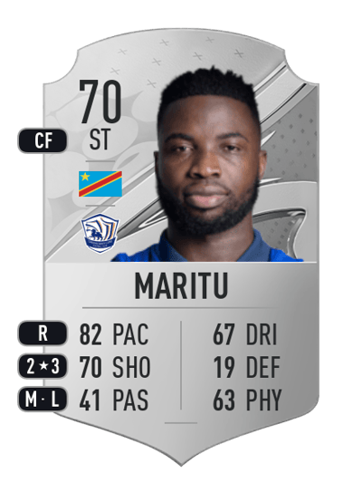 Oscar Taty Maritu Rare 70 OVR