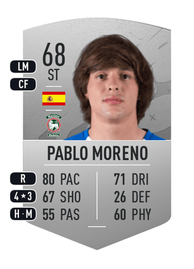 Pablo Moreno Common 68 OVR