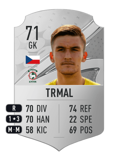 Matous Trmal Rare 71 OVR