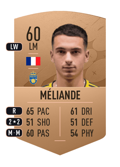 Paul Méliande Common 60 OVR