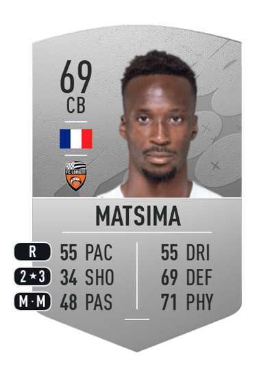 Chrislain Matsima Common 69 OVR
