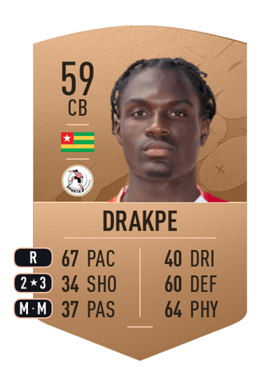 Augustin Drakpe Common 59 OVR