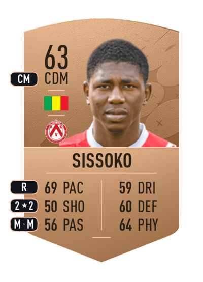 Sambou Sissoko Common 63 OVR