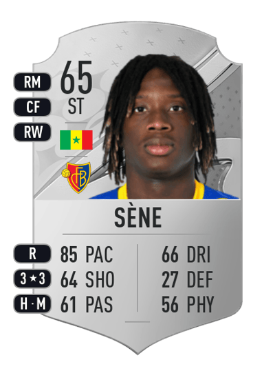 Kaly Sène Rare 65 OVR