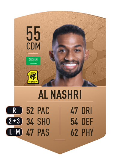 Awadh Al Nashri Common 55 OVR