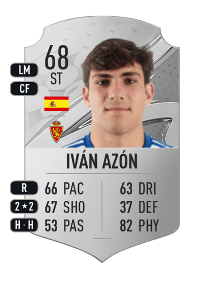 Iván Azón Rare 68 OVR