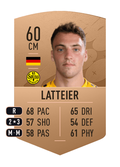 Tim Latteier Common 60 OVR
