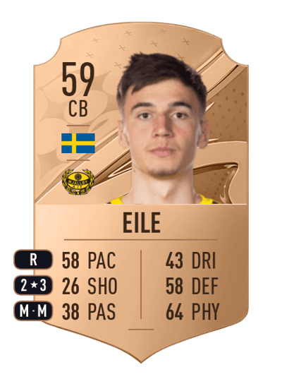 Noah Eile Rare 59 OVR