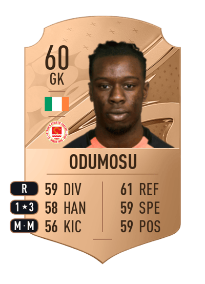 David Odumosu Rare 60 OVR