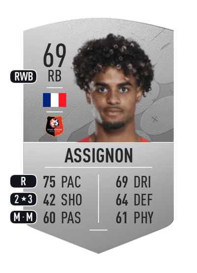 Lorenz Assignon Common 69 OVR