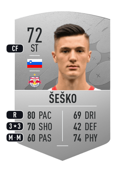 Benjamin Šeško Common 72 OVR