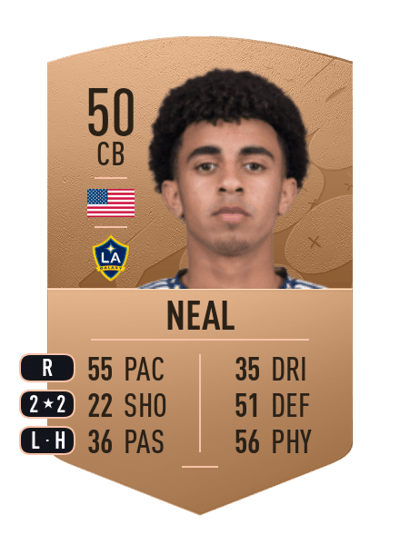 Jalen Neal Common 50 OVR
