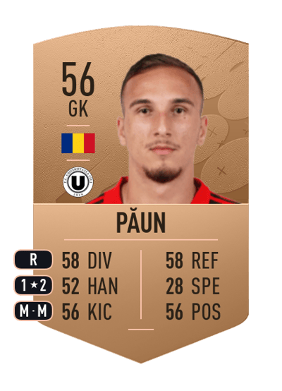 Aurelian Păun Common 56 OVR