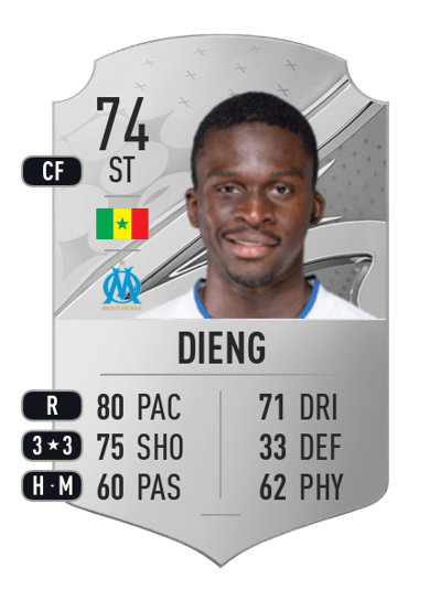 Bamba Dieng Rare 74 OVR