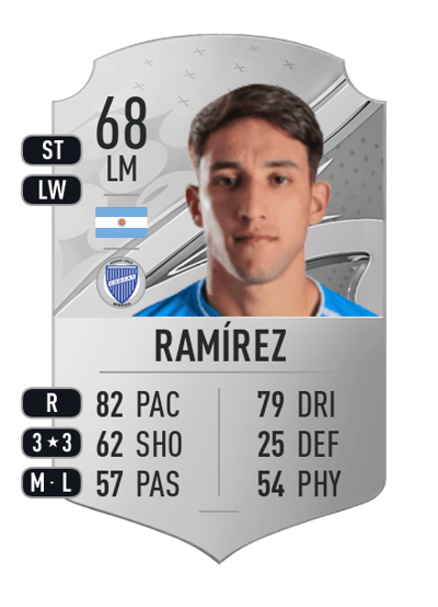 Matías Ramírez Rare 68 OVR