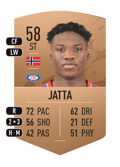 Seedy Jatta Common 58 OVR