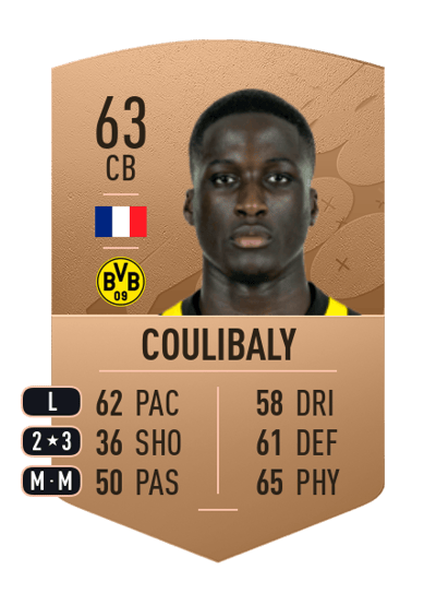 Soumaila Coulibaly Common 63 OVR