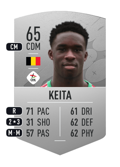 Mandela Keita Common 65 OVR