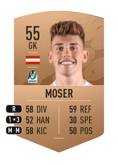 Patrick Moser Common 55 OVR