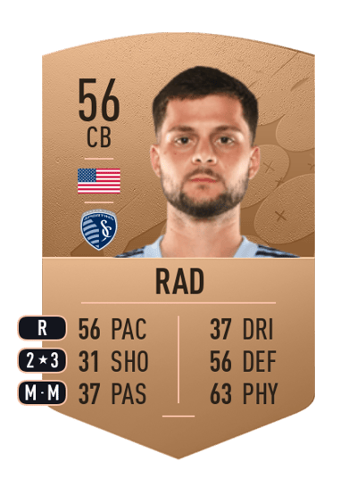 Kaveh Rad Common 56 OVR
