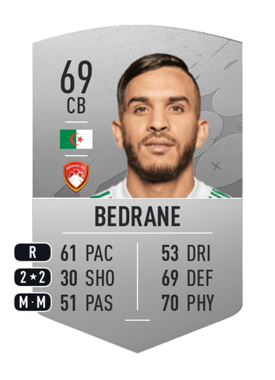 Abdelkader Bedrane Common 69 OVR