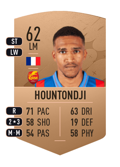 Andréas Hountondji Common 62 OVR